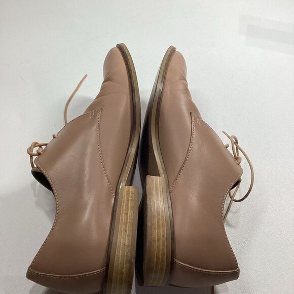 Everlane Womens Tan Khaki The Modern Oxford‎ Shoes Size 8 Made In Italy - Picture 13 of 14